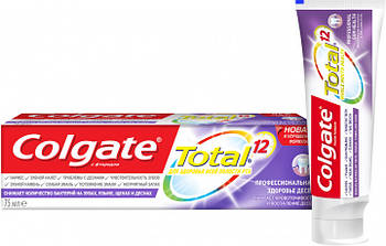 Зубна паста "Здоров'я Десен" Colgate Total 12 Pro Gum Health 75 мл