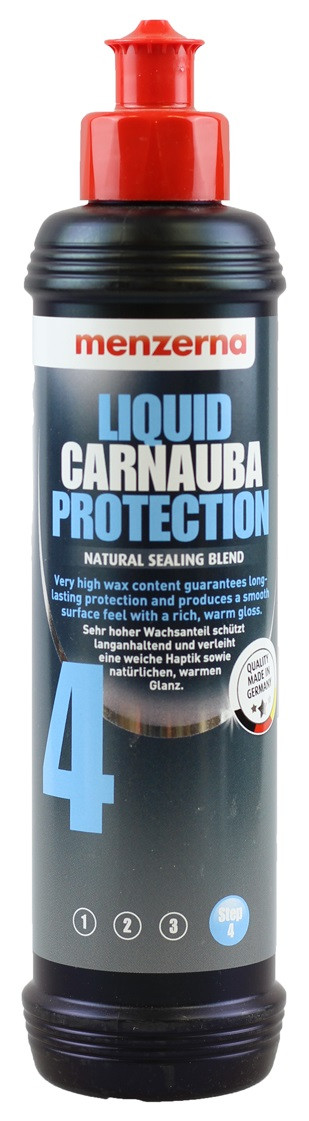 Полірувальна паста Menzerna Liguid Carnauba Protection 4, 250 мл, фото 1