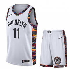 Біла баскетбольна форма Ірвінг Бруклін Нетс Kyrie Irving No11 rooklyn Nets City Edition