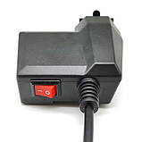 USB Мото зарядка на руль 3.1А з вольтметром і вимикачем універсальна, фото 5