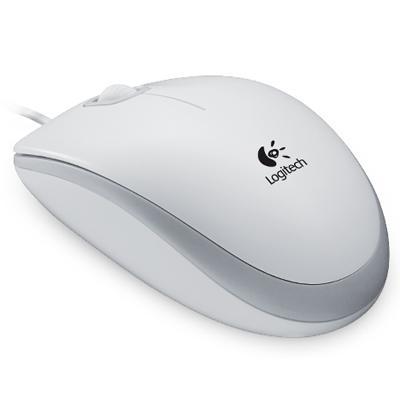 Мишка Logitech B100 White (910-003360)