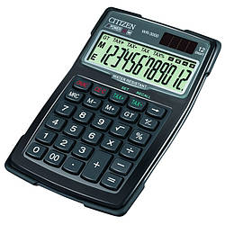 Калькулятор Citizen WR-3000 захищенний від пилу та вологи