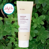 Нічна вітамінна маска на основі прополіса і обліпихи iUNIK Propolis Vitamin Sleeping Mask, 60ml, фото 2
