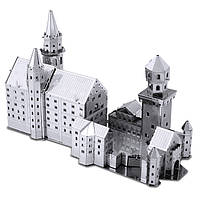 Металлическая сборная 3D модель "Neuschwanstein Castle" (Замок Нойшванштайн), Metal Earth (MMS018)