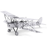 Металлическая сборная 3D модель "Биплан Tiger Moth", Metal Earth (MMS066)