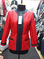 Куртка жіноча Шанель червона стьобана