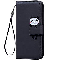 Чохол-книжка Animal Wallet для Samsung J600 Galaxy J6 2018 Panda