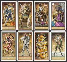 Карти Таро У владі божевільного Місяця (Подарунковий набір карти + книга), фото 3