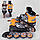 Ролики роликові ковзани дитячі Best Roller 6202-S розмір 30-33, фото 3