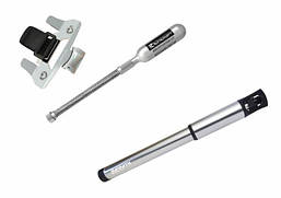 Насос велосипедний Birzman Infinite / ручний / 90psi / срібло/ сумісний з CO2