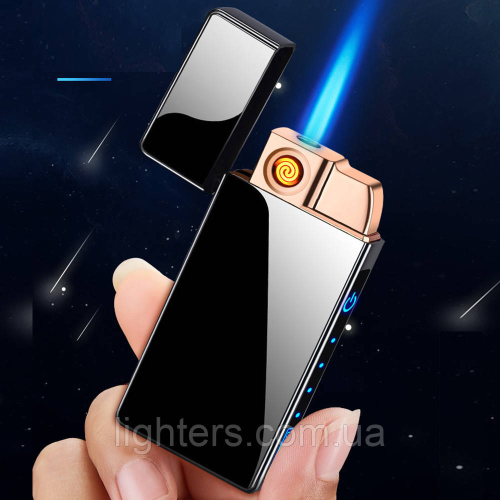 Електронна запальничка USB + турбо в подарунковій упаковці LG-608