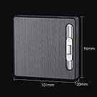 Запальничка usb з футляром 20 шт. у подарунковому пакованні US-613, фото 2