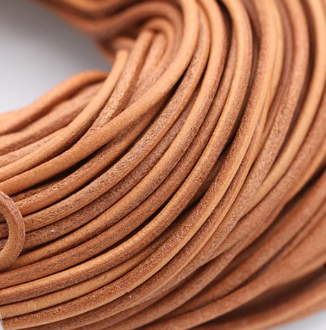 Пас шкіряний 8 мм (шнур)