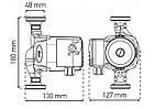 Насос циркуляційний KP.GRS-25/6-180, фото 2