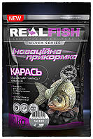 Прикормка Real Fish Карась Чеснок