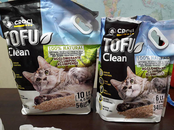 Croci Eco Clean Litter 10 L - Cluping Cat Litter, Biodegradable
