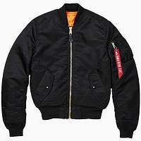 Оригинальный летный бомбер Alpha Industries MA-1 Slim Fit Flight Jacket MJM44530C1 (Black) MJM44530C1 Оригинальный летный бомбер Alpha Industries MA-1 Slim Fit Flight Jacket MJM44530C1 (Black)