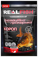 Прикормка Real Fish Короп Полуниця