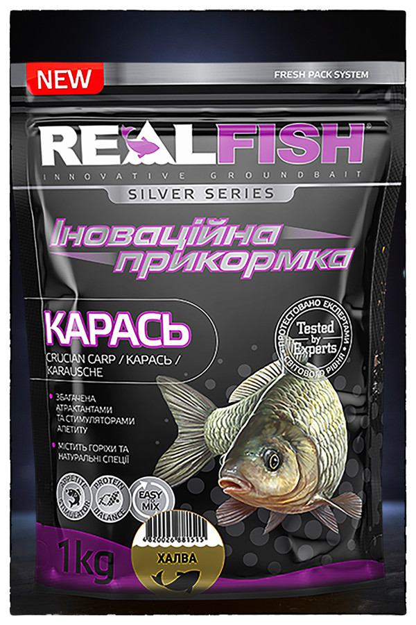 Прикормка Real Fish Карась Халва - фото 1 - id-p1369679428