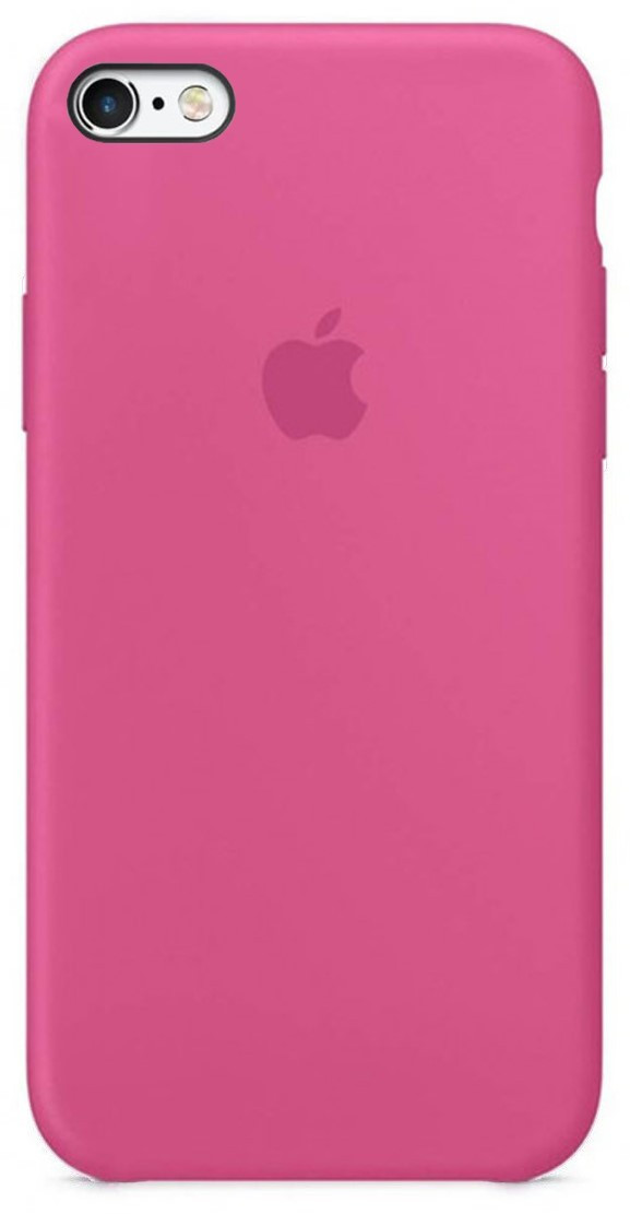 Чохол Silicone case для IPhone 6 Plus/6s Plus Dragon Fruit малиновий