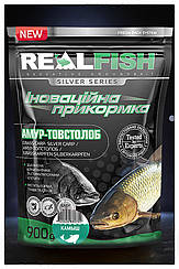 Прикормка Real Fish Амур-Товстолоб Очерет