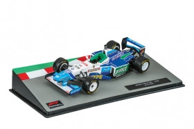 Formula 1 Auto Collection №47 - Benetton B196 - Жан Алези (1996) | Колекційна модель 1:43 | Centauria