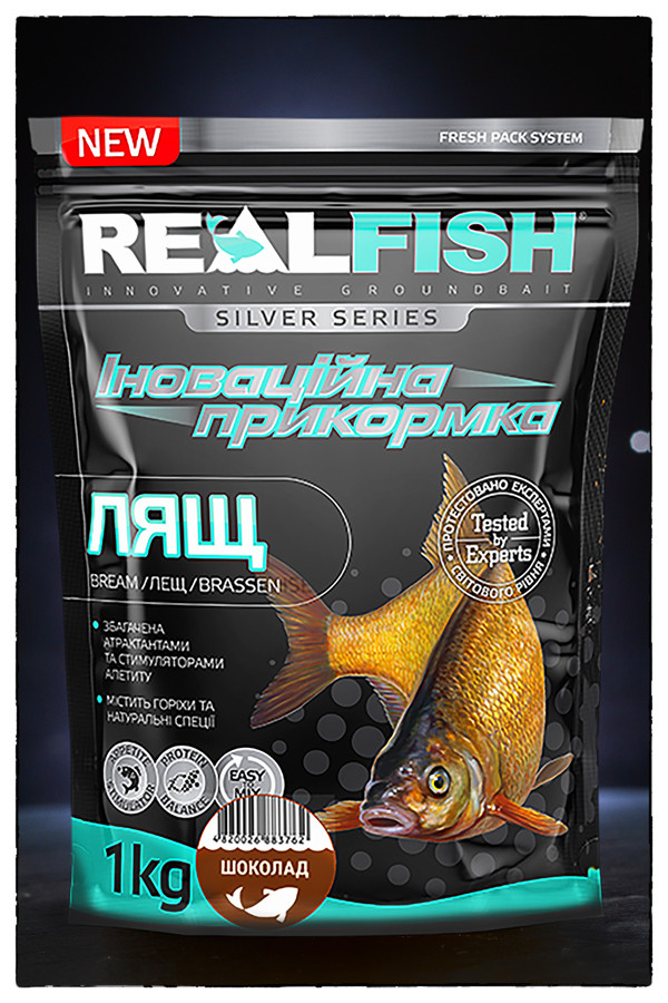 Прикормка Real Fish Лящ Шоколад, фото 1