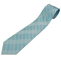 Турецька чоловіча краватка в бірюзовому кольорі Vip compo-blue1