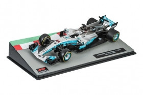 Formula 1 Auto Collection №51 - Mercedes W08 - Льюїс Хемілтон (2017) | Колекційна модель 1:43 | Centauria