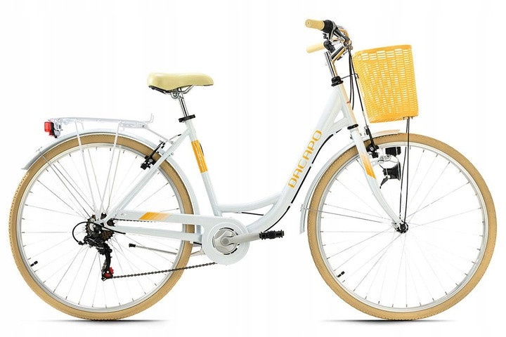 Міський жіночий велосипед KS Cycling Dacapo 28'' White Німеччина, фото 1