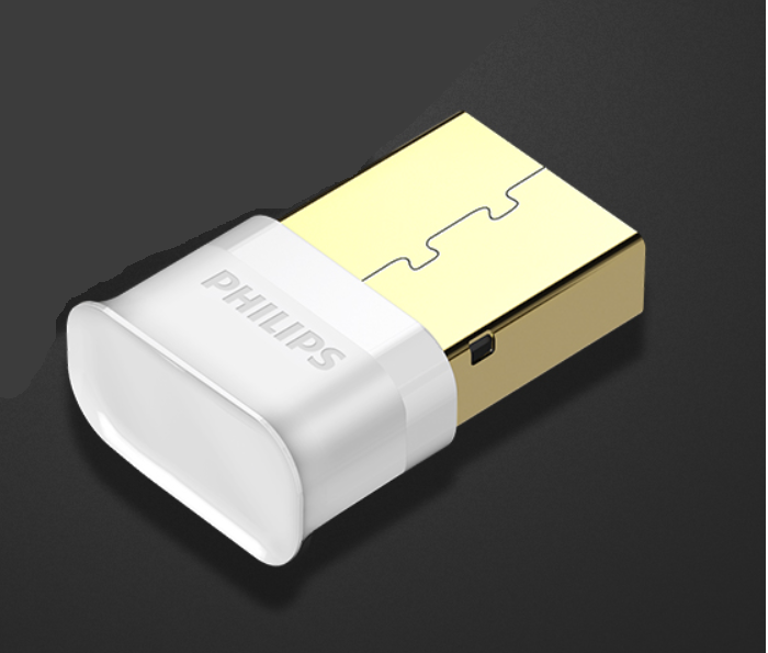USB Bluetooth-адаптер Philps бездротовий передавач bluetooth 4.0 для комп'ютера SWR3301 Білий