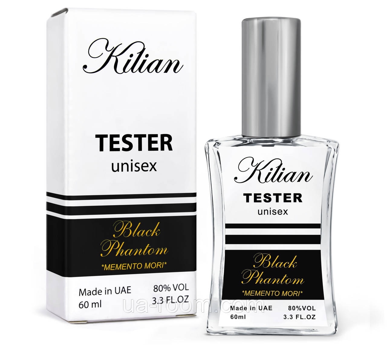 Тестер унісекс Kilian Black Phantom "Memento mori", 60 мл. NEW