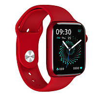 Смарт часы Smart Watch HW22, 44mm Aluminium, голосовой вызов, red