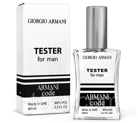 Тестер чоловічий Giorgio Armani Code, 60 мл NEW, фото 1