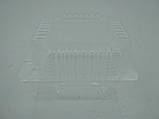 Корекс контейнер пластиковий прозорий(110*105*58)(50 шт)(500мл)з відкидною кришкою, фото 3