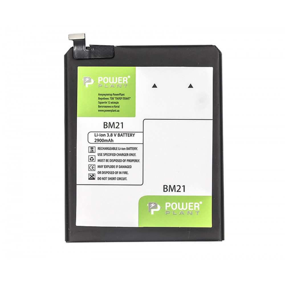 Акумулятор PowerPlant BM21 для Xiaomi Mi Note 2900mAh