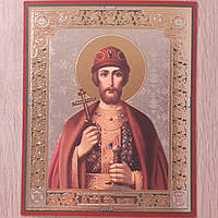 Лик Борис святий благовірний князь, 10 х12 см