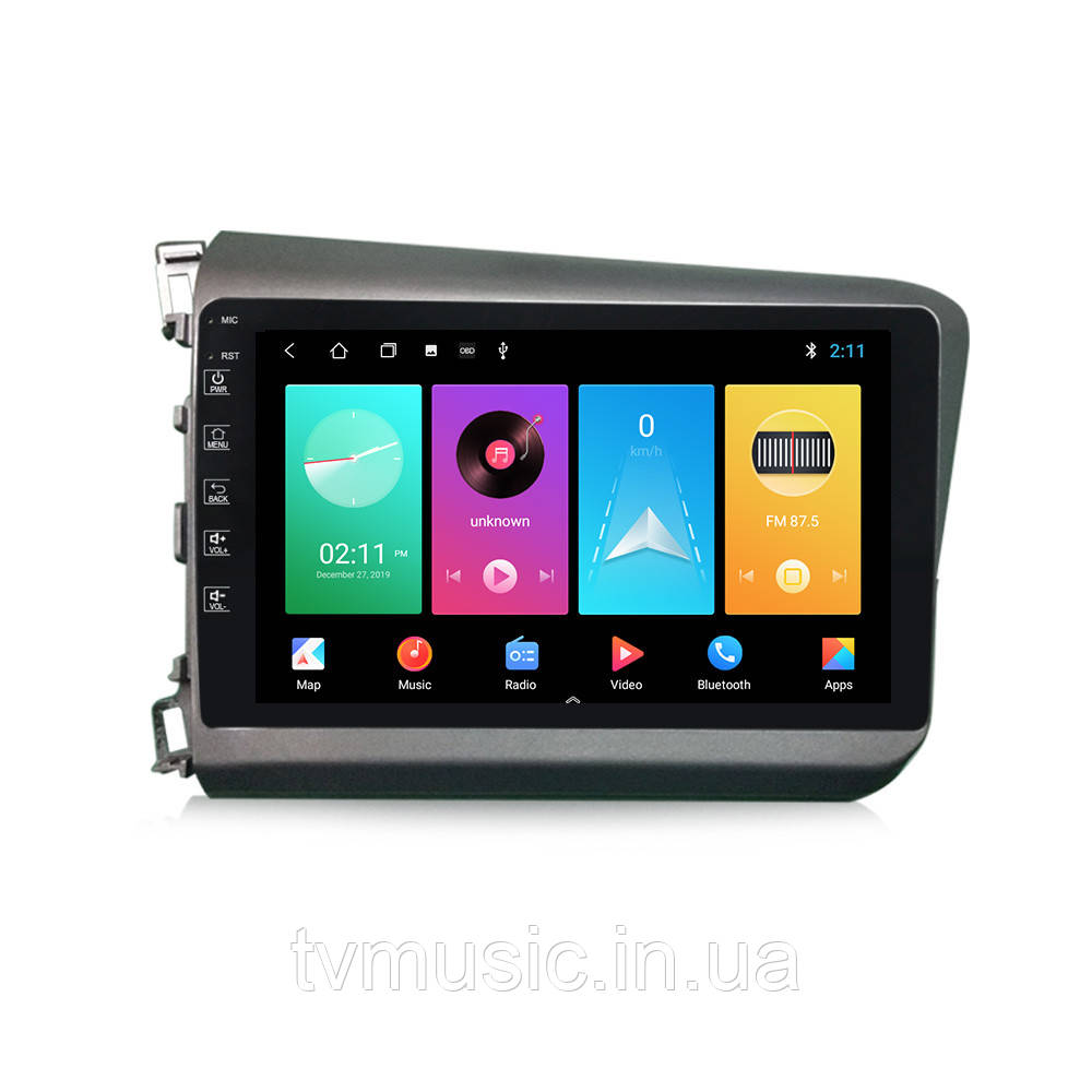 Штатна магнітола Torssen Honda Civic 2012+ F9232, фото 1