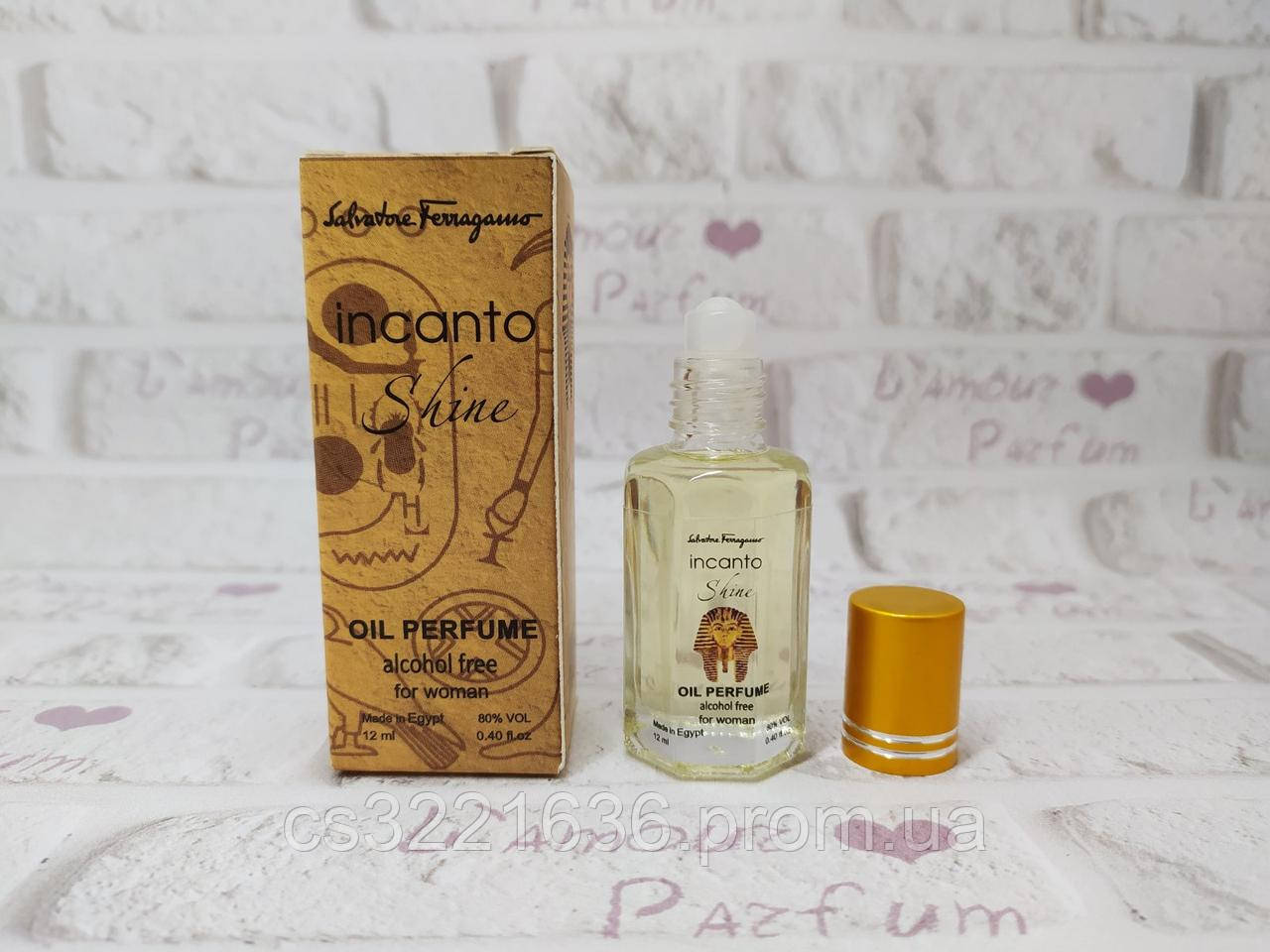 Оригинальные масляные духи женские Incanto Shine (Инканто Шайн) 12 мл ...