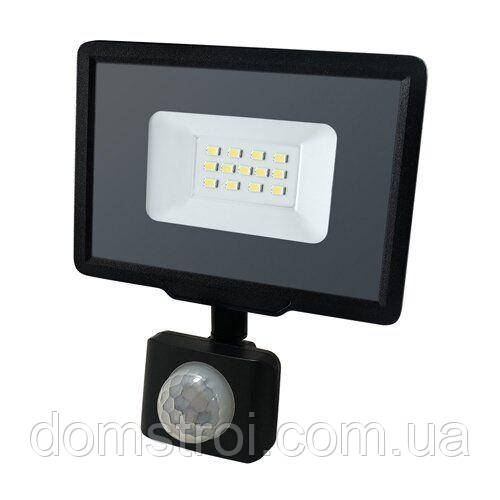 Світлодіодний прожектор BIOM 10 W S5-SMD-10-Slim+Sensor 6200 К 220 V IP65