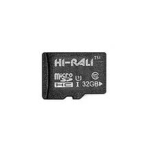 Карта пам " яті microSDHC (UHS-1) 32GB class 10 Hi-Rali (без адаптера)