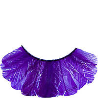 Фиолетовые перьевые ресницы Peacock