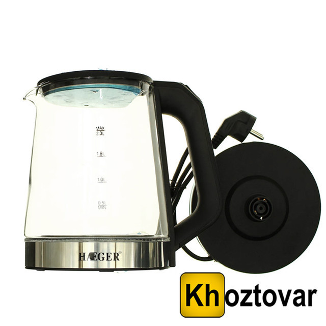 Електрочайник Haeger HG-7846 <unk> 2000 W <unk> 2,3 літри