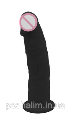 Фалоімітатор Термоактивний Real Love 6, Black, фото 1