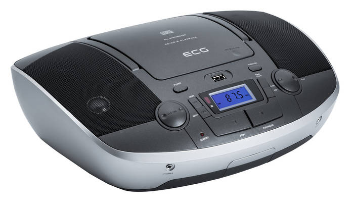 Купить CD Радио-проигрыватель ECG CDR 1000 U Titan Серый, цена 4065 грн ...