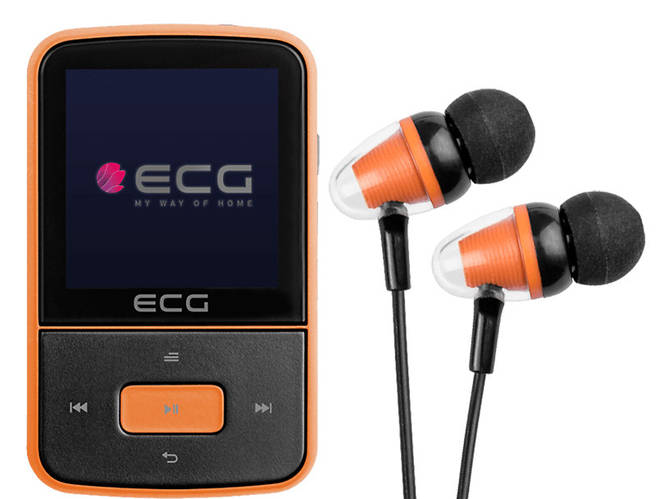 Купить MP4-плеер ECG PMP 30 августа Гб Черный / Оранжевый, цена 1650 ...