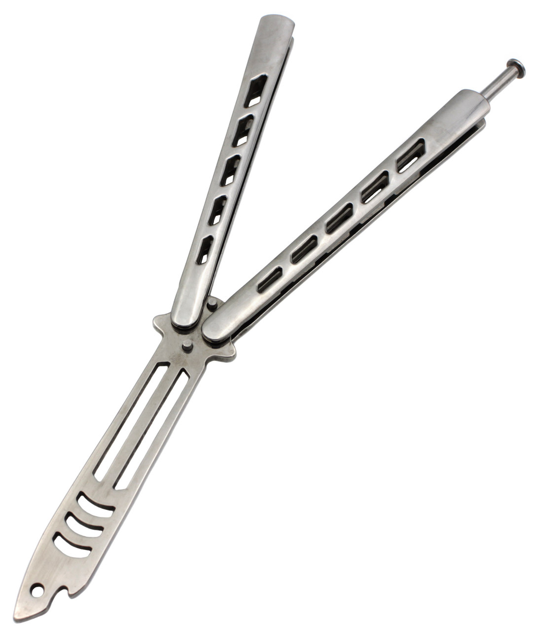 Ніж метелик Тренувальний Metalic AK8, фото 1