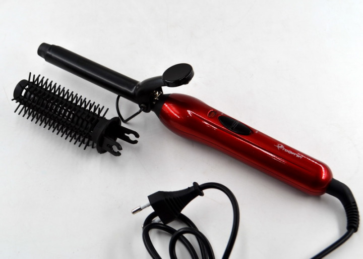 Утюжок для волос профессиональный проводной 2 в 1 ProGemei GM-2906 с насадкой щеткой - фото 5 - id-p1369843156