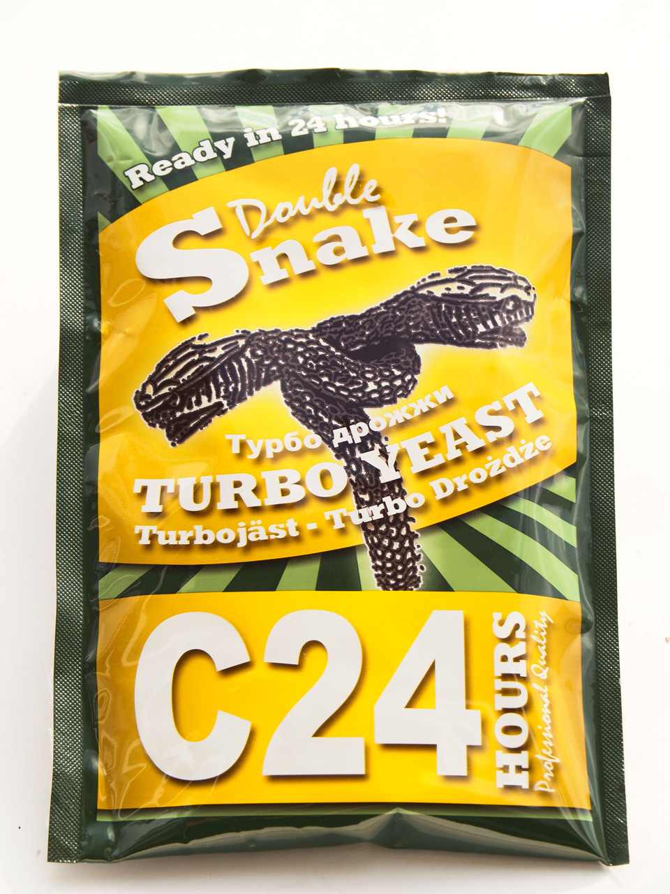 Сухі турбо дріжджі Double Snake C24
