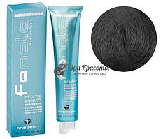 Крем-фарба для волосся 1.0 Чорний Colouring Cream Fanola, 100 мл